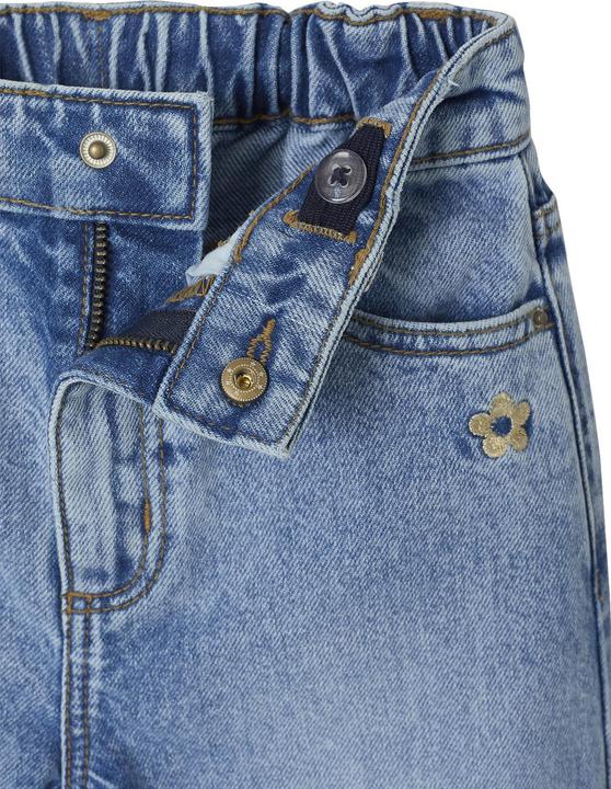 Actual product image Vertbaudet Weite Mädchen Jeans mit Dehnbund, Bundweite verstellbar (110)