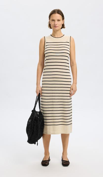 Immagine prodotto Selected Leinenmix Maxikleid (XL)