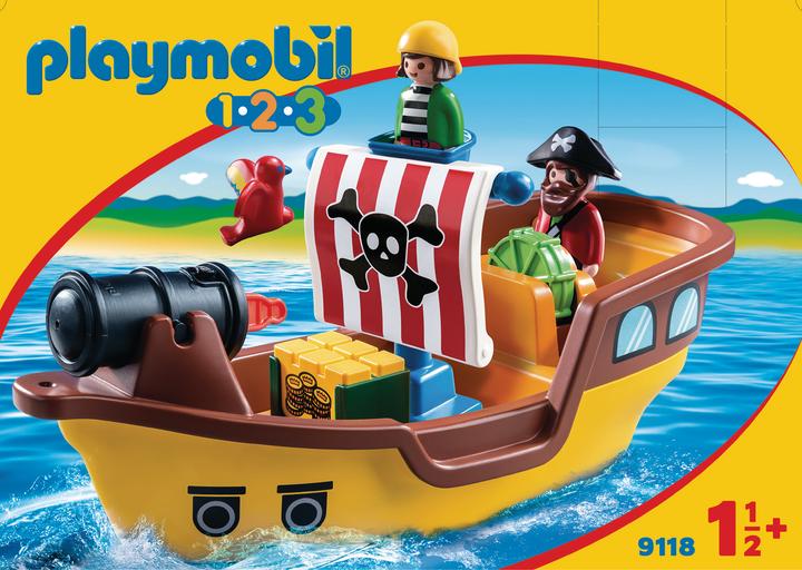 Immagine prodotto Playmobil Nave pirata (9118, Playmobil 1.2.3)