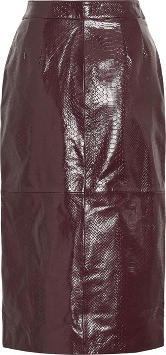 Produktbild Rouge Edit Midi Leder Bleistiftrock (38)