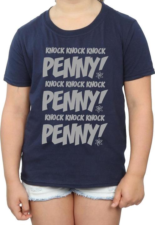 Immagine prodotto Dam Sheldon Knock Knock Penny Maglietta Ragazze (128)