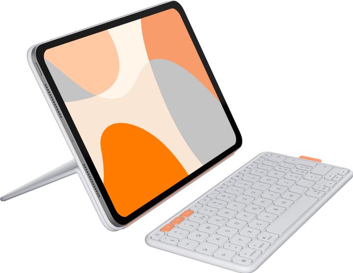 Logitech Flip Folio Pale Grey (Schweiz, Apple iPad Air 11 2024, Apple iPad Air 11 2025, Apple iPad Air 2022, Apple iPad Pro 11 2024)