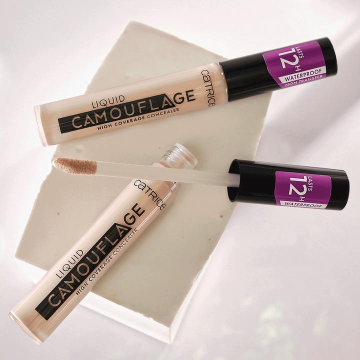 Actual product image Catrice Camouflage Liquid High Coverage (010 Porcellain)