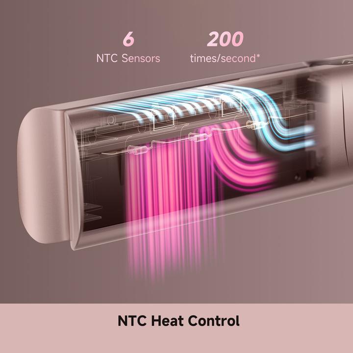 Actual product image Dreame AeroStraight Pro Hair Straightener, Pink Gold