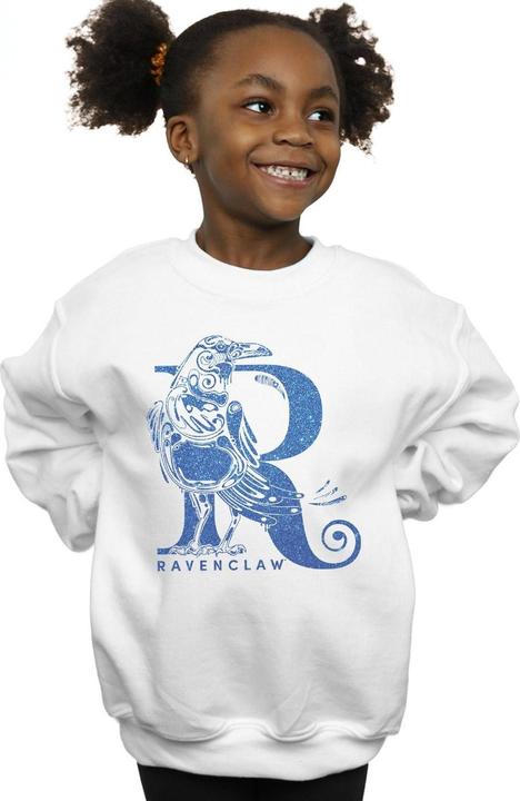Produktbild Ravenclaw Glitter Sweatshirt Mädchen (116)