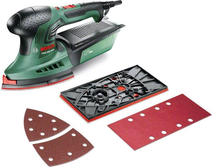 Image du produit Bosch Home & Garden PSM 200 AES Set (Ponceuse multi)