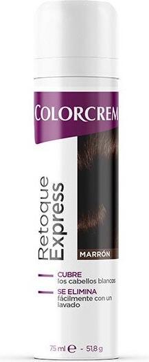 Actual product image Eugene Perma Colourcrem Retoque Express Ink Spray 75 ml Marron (Brown)