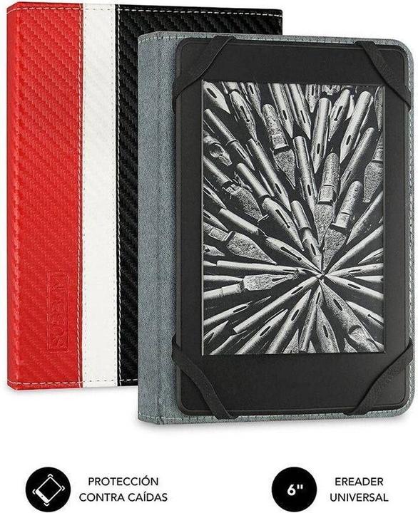 Immagine prodotto Subblim Funda Tablet Clever Ebook Case 6" Rosso (Amazon Kindle 2024)