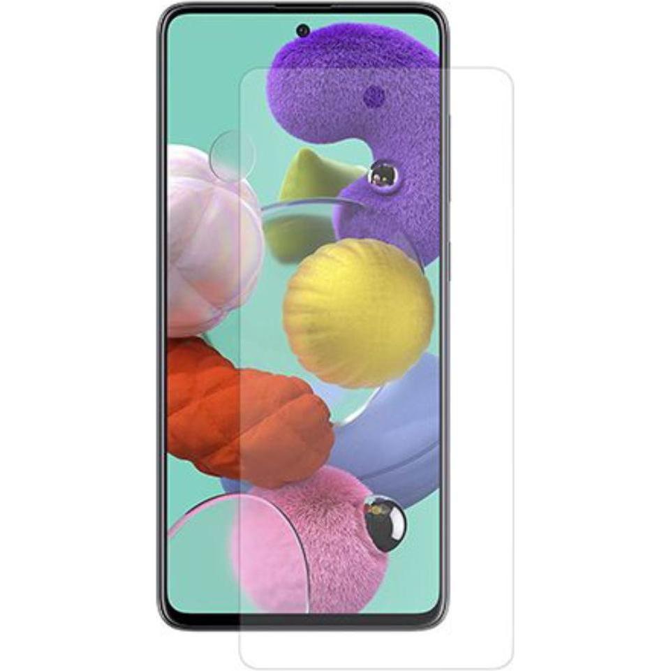 MW Glas-Folie Glass Basic (1 Stück, Samsung Galaxy A51), Smartphone Schutzfolie, Transparent