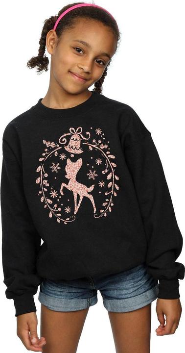 Produktbild Disney Bambi Christmas Wreath Sweatshirt Mädchen (116)