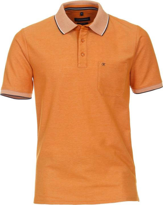 Image du produit Casa Moda Polo Polo à manches courtes avec poche poitrine et bandes contrastées (M)