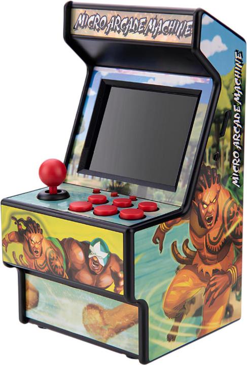 Actual product image VR Shinecon Mini arcade terminal 156 games retro look model 2 Multicoloured