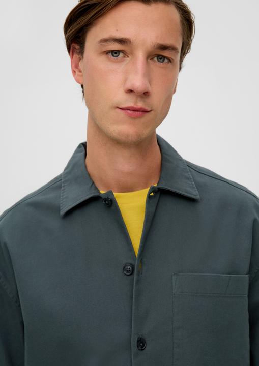 Immagine prodotto s.Oliver Hemd Relaxed: Overshirt aus Baumwollstretch (XXL)