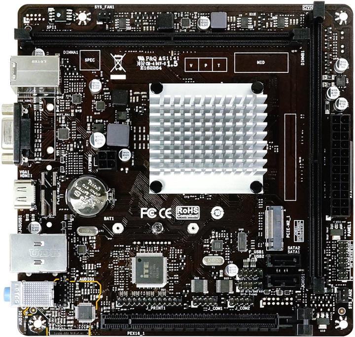 Biostar J4125NHU (BGA 1090, Intel SoC, Mini-ITX)