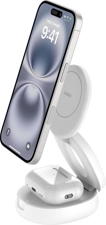 Immagine prodotto Belkin Boost Charge verstellbare mag.2-in-1 Ld.Qi2 ws. WIZ035kqWH (65 W)