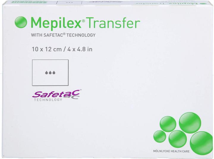 Produktbild Mepilex Transfer Safetac Wundauflage 10x12cm Silikon