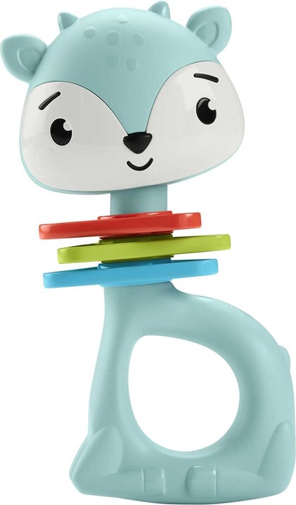 Immagine prodotto Fisher-Price Anelli da dentizione con attività animali assortiti