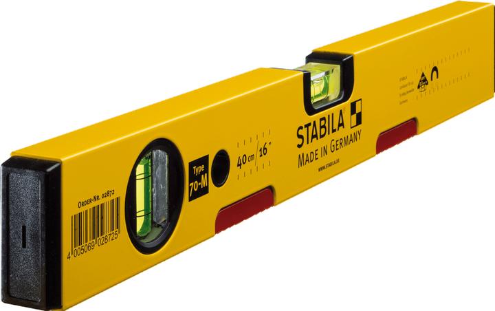 Actual product image Stabila Light metal spirit level type 70/ // light and easy to clean (100 cm)