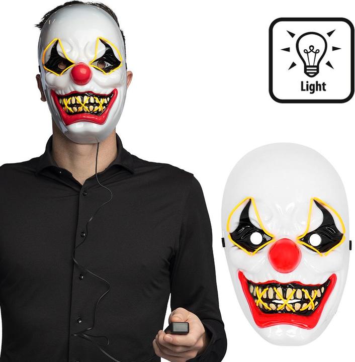 Immagine prodotto Boland Maschera a led Killer Clown