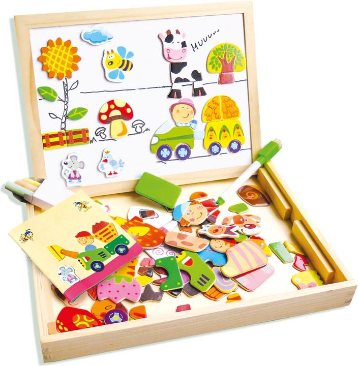 Produktbild Bino Holz-Puzzle-Box (102 Teile)