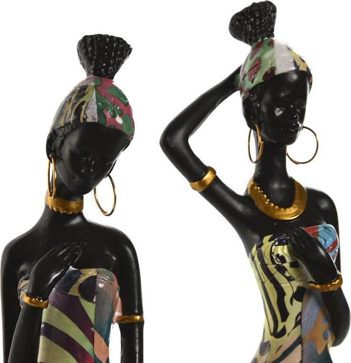 Immagine prodotto Esprit Deko-Figur Home Bunt Afrikanerin 9 x 7 x 16,5 cm (2 Stück)