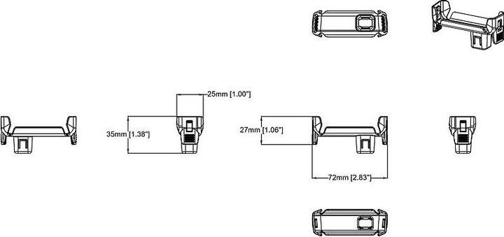 Produktbild Axis TW1901 CABLE HOLDER 5P (Kabel)