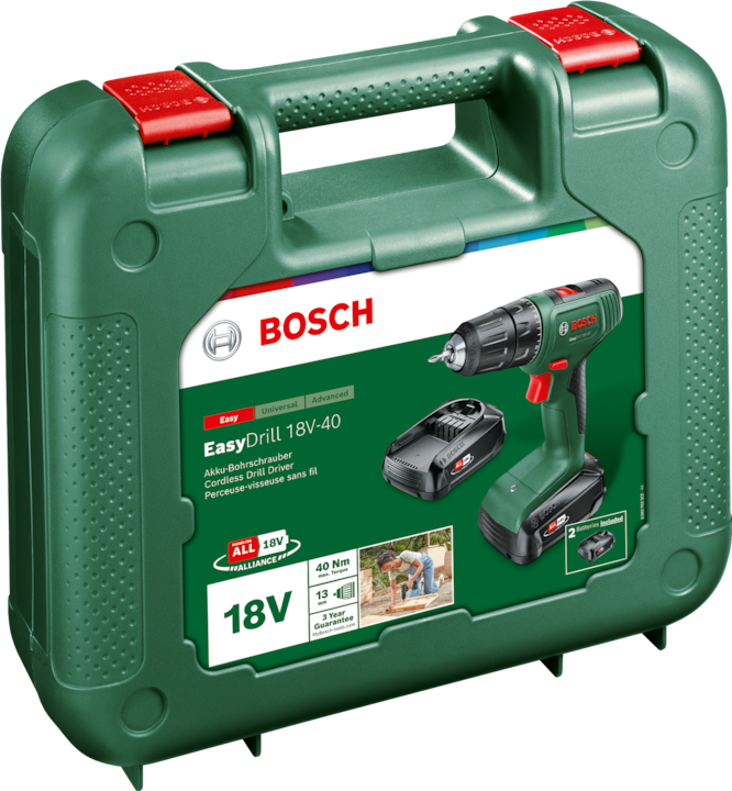 Produktbild Bosch Home & Garden EasyDrill 18V-40 (Akkubetrieb)