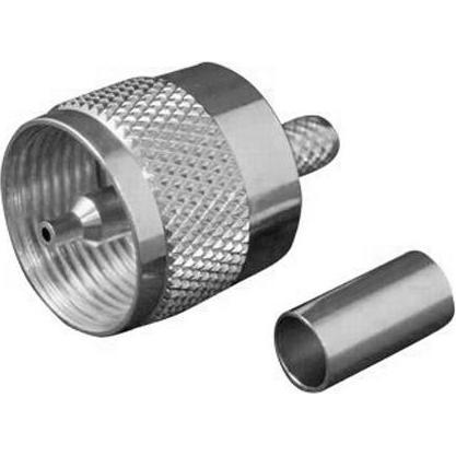 Varia UHF-Stecker für RG223 Kabel, Crimp Version, Elektronikkabel + Stecker