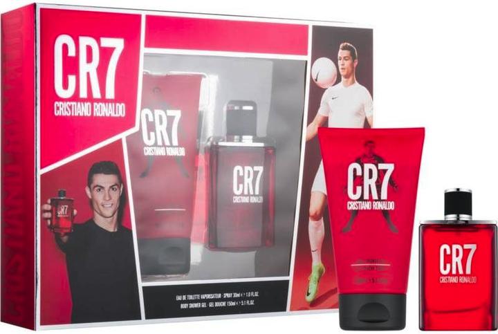 Immagine prodotto CR7 Cristiano Ronaldo Discover Set Eau de Toilette 30ml + Gel doccia 150ml (Set di profumi)