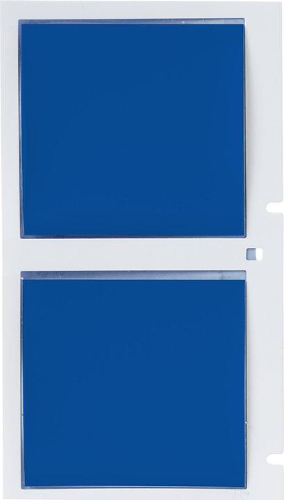 Actual product image Brady M6-1000-175-342-BL, Permasleeve heat-shrinkable polyolefin, blue, 44.83 x 42.16 mm, for K (4.45 cm)