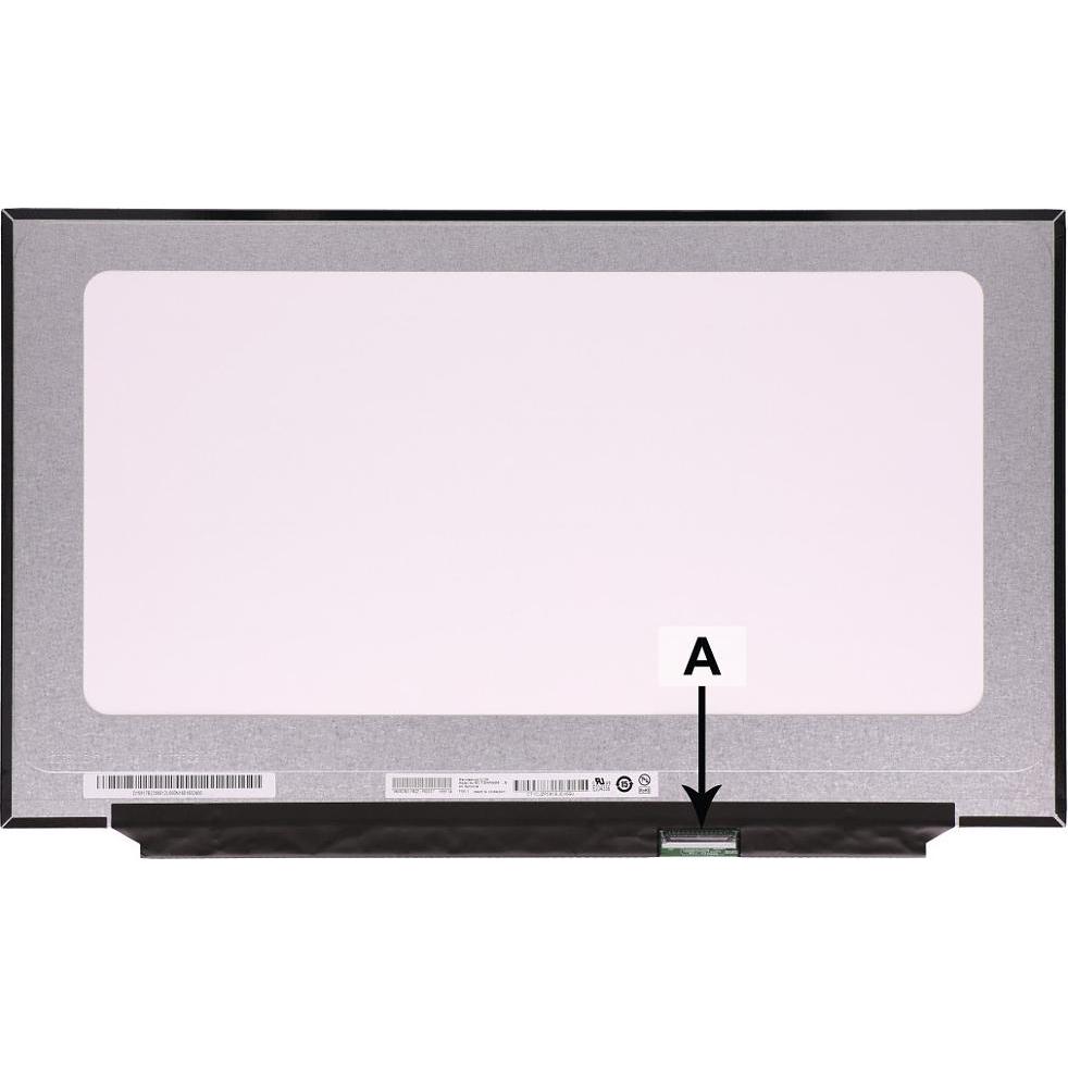 2-Power 17,3 1920x1080 FHD LED 40 Pin IPS Opaco, Pezzo di ricambio notebook, Nero