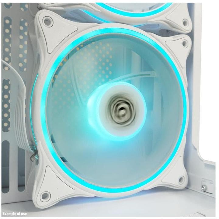 Produktbild LC-Power Case Acc LC-CF-120-ARGB-W (120 mm, 1x)