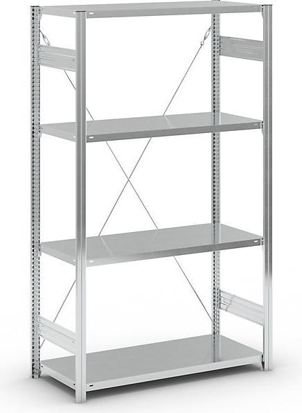 Actual product image eurokraft pro Shelf plug-in rack, galvanized