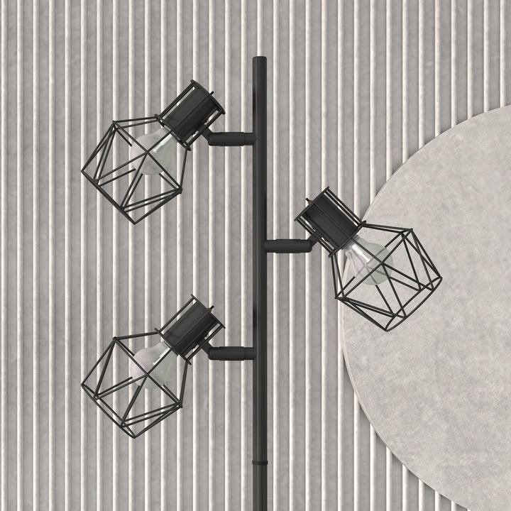 Actual product image Homcom Stehlampe Metall (E27)