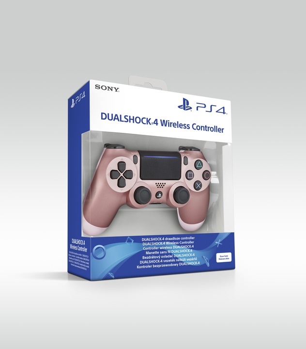 Actual product image Sony PS4 Dualshock 4 Wireless Controller - Rose Gold (PS4)