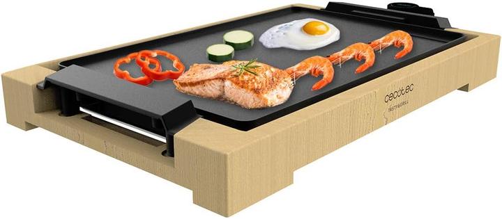 Actual product image Cecotec Plancha électrique compatible Tasty&Grill 2000 Bamboo
