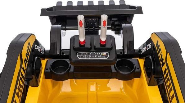 Actual product image Es-toys Electric children's vehicle - Wheel loader "New Holland" Licensed - 12V10A battery