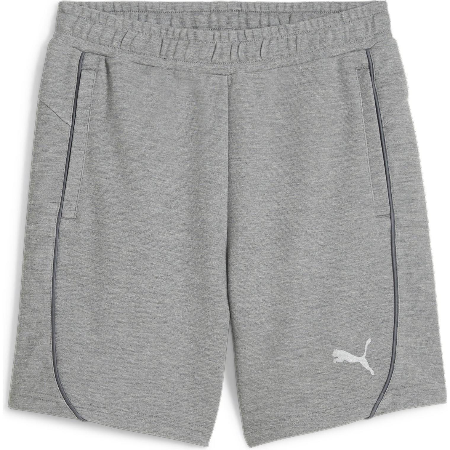Puma, Jungen, Sporthose, teamFINAL Casuals Shorts Jr (164), Grau, 164