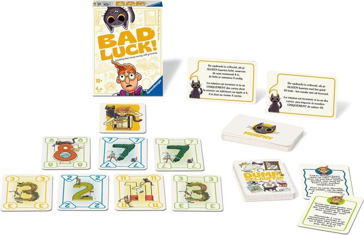 Actual product image Ravensburger Card game pitch (English)