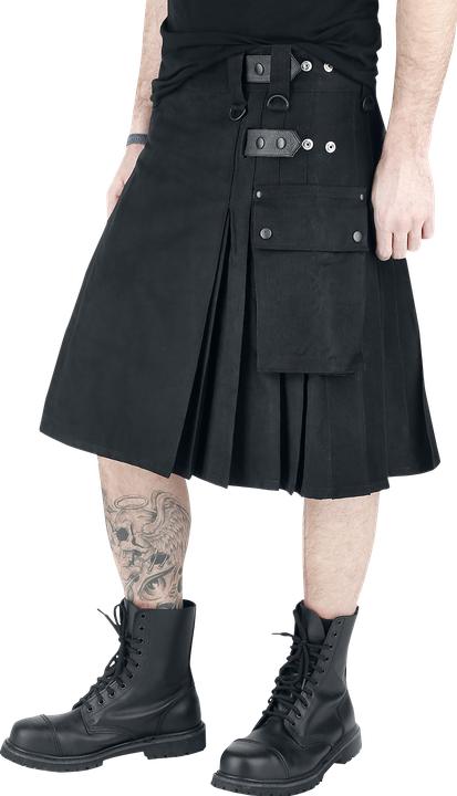 Produktbild Black Premium Kilt (S)