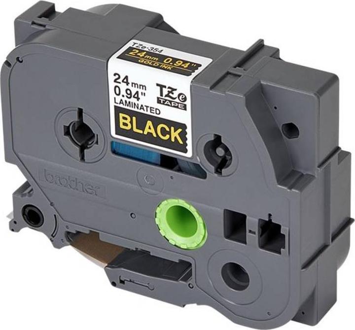 Produktbild Brother Tze-354 (2.40 cm, Gold)