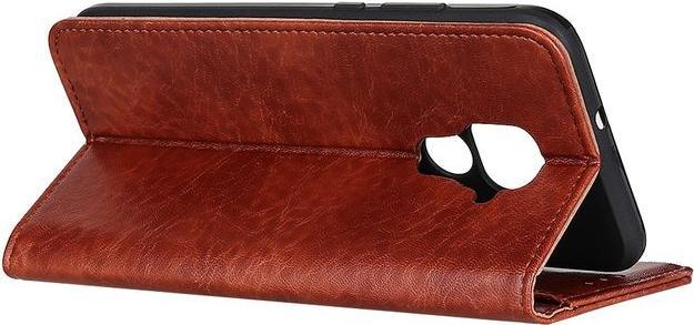 Produktbild MU Classic Crazy Horse V Leder Bookcover Series (Xiaomi Redmi Note 9)