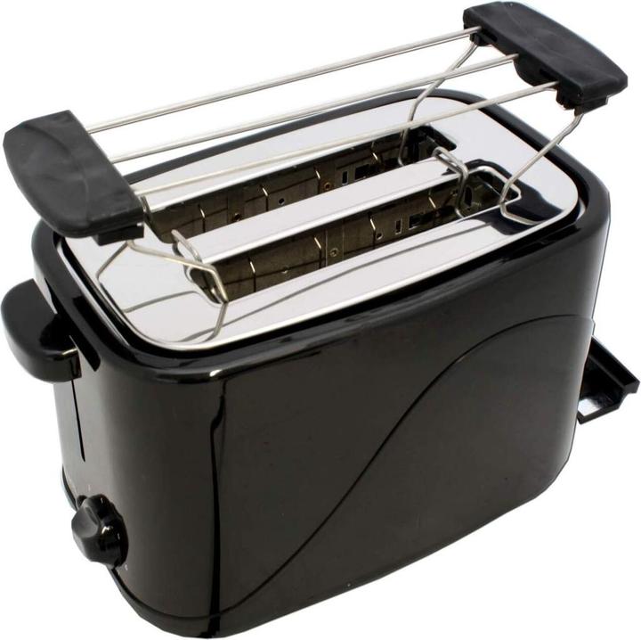 Produktbild Deski 2-Schlitz Toaster mit 7 Röststufen und Brötchenaufsatz, 700 Watt