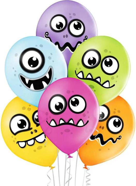Produktbild Belbal Funny Monsters Ballon (6 x)
