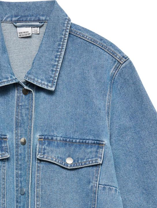 Actual product image Vero Moda VMCFENJA Kurzes Kleid Jeanskleid (48)