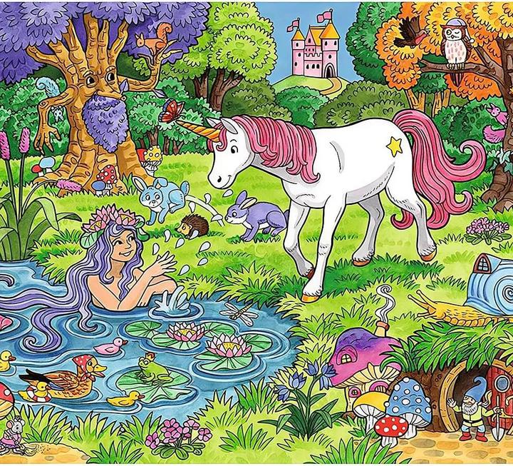 Produktbild Ravensburger Magischer Wald 2x24p (24 Teile)
