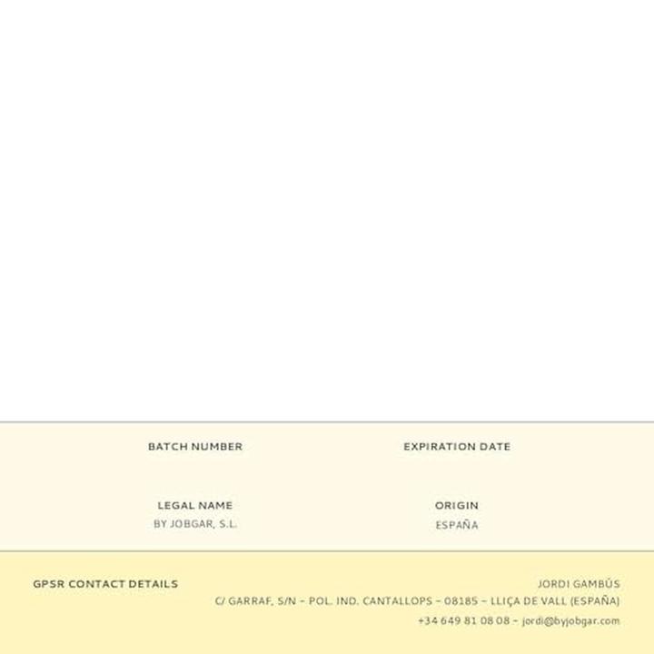 Valeurs nutritives et ingrédients Terry Q Black Jumbo 3900