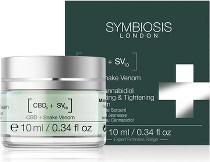 Produktbild Symbiosis Cannabidiol Expert Snake Venom Cbd - Verjüngende und straffende Augencreme (Augenpflege Crème, Tag)