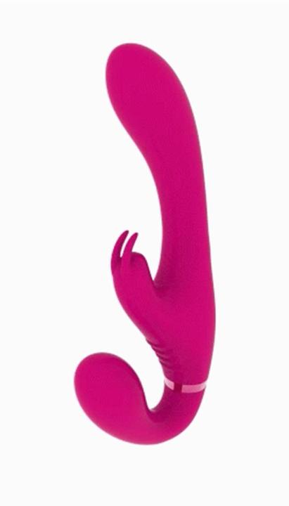 Actual product image Shots Suki - Vibrating Strapless Strap-on Rabbit