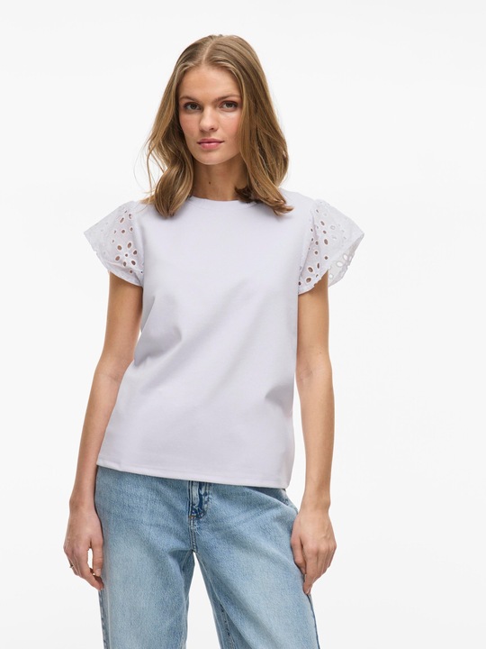 Actual product image Vila Rundhals Oberteil mit kurzen Ärmeln (XS)
